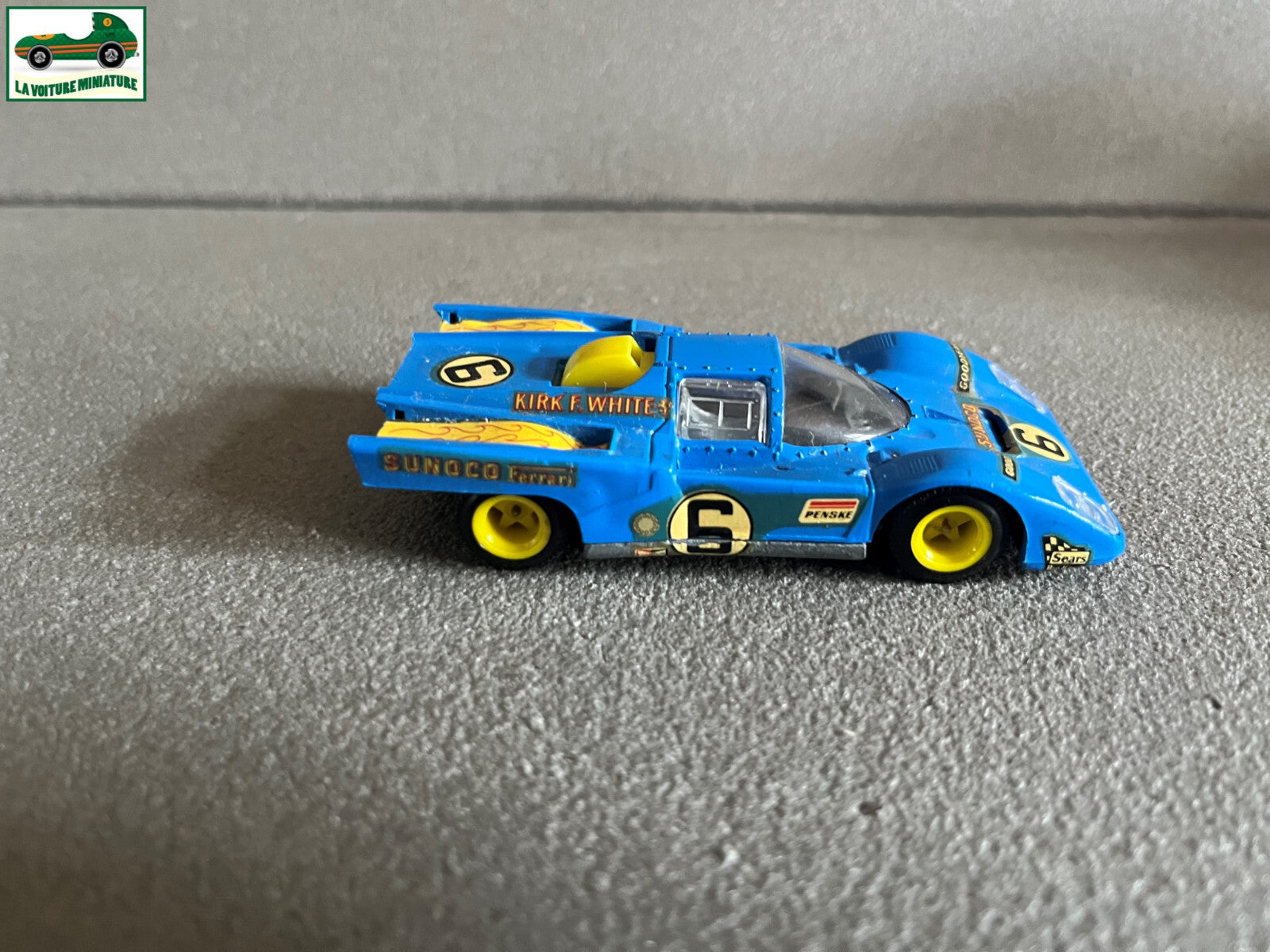Ancienne Miniature Voiture Super Champion Ferrari 512 M France 1/43