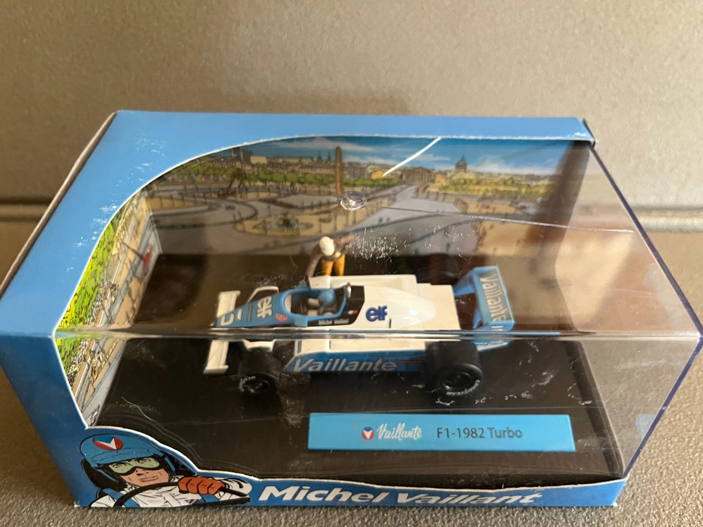 Voiture Miniature Michel Vaillant Vaillante F1 1982 Turbo au 1/43