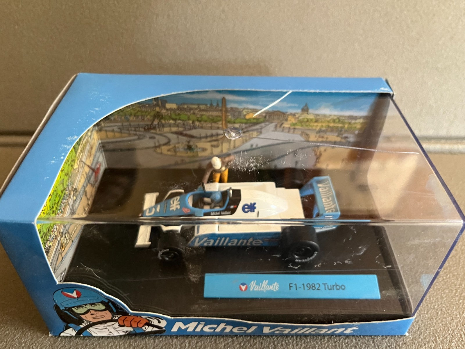 Voiture Miniature Michel Vaillant Vaillante F1 1982 Turbo au 1/43