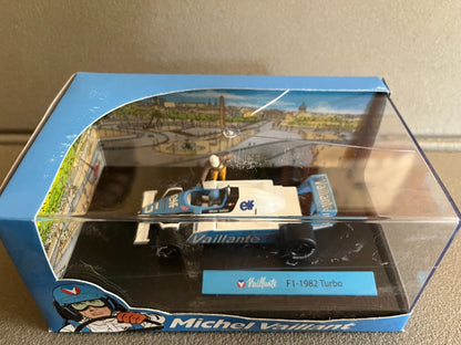 Voiture Miniature Michel Vaillant Vaillante F1 1982 Turbo au 1/43