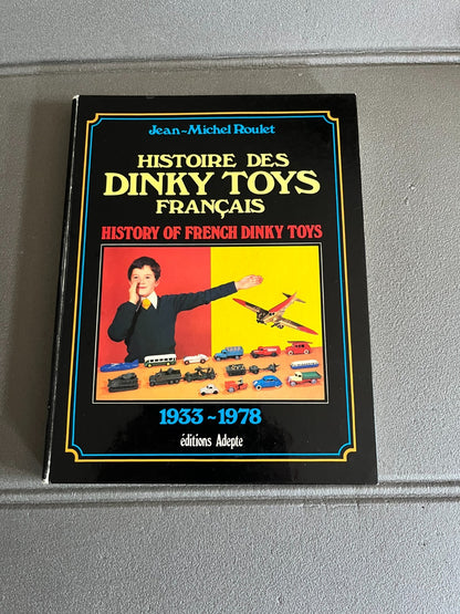 Livre Voiture Automobile Jouet Ancien Histoire des Dinky Toys Français Adepte