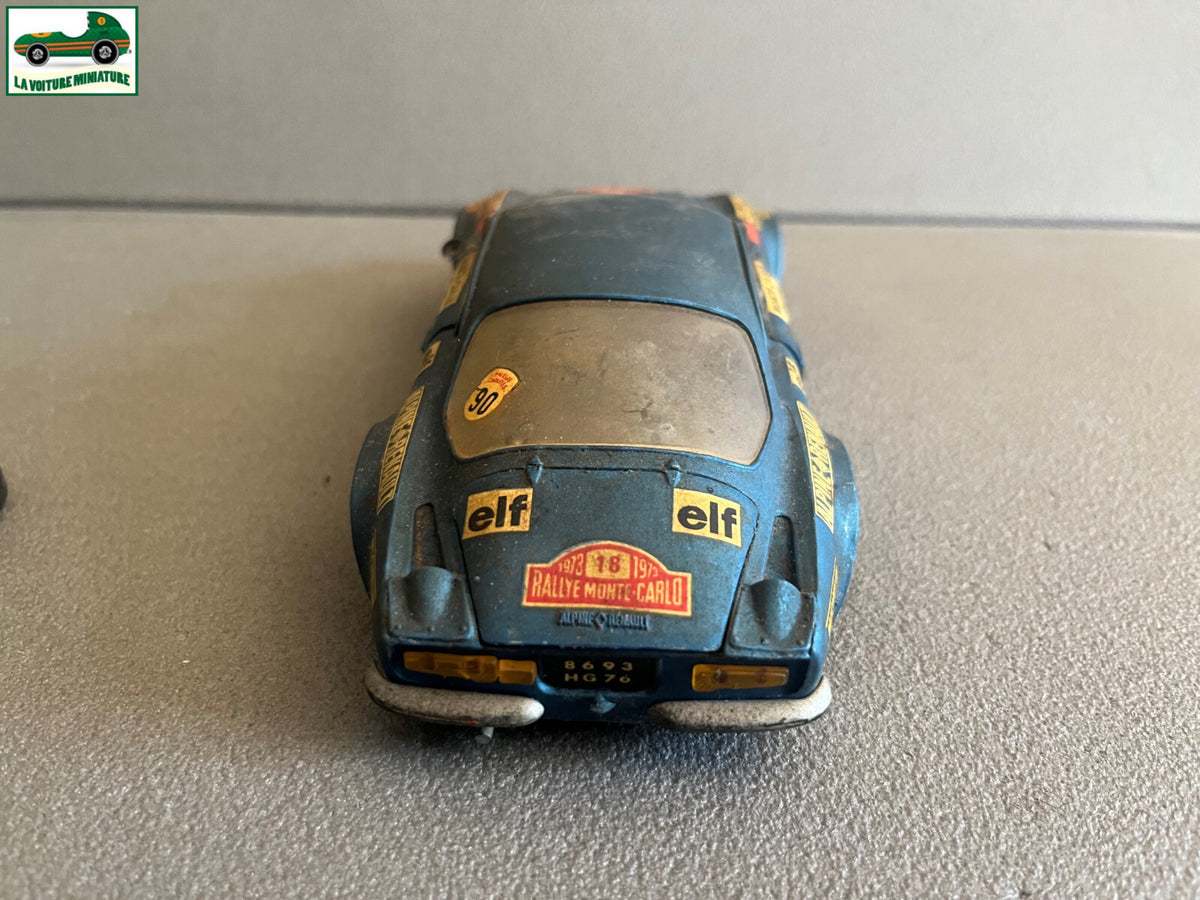 Ancienne Voiture Miniature Renault Alpine 1600 S Champion 1/20 Epave