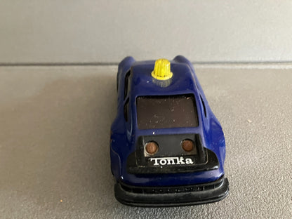 Jouet Ancien Tôle Voiture Miniature Porsche 911 Gendarmerie Tonka