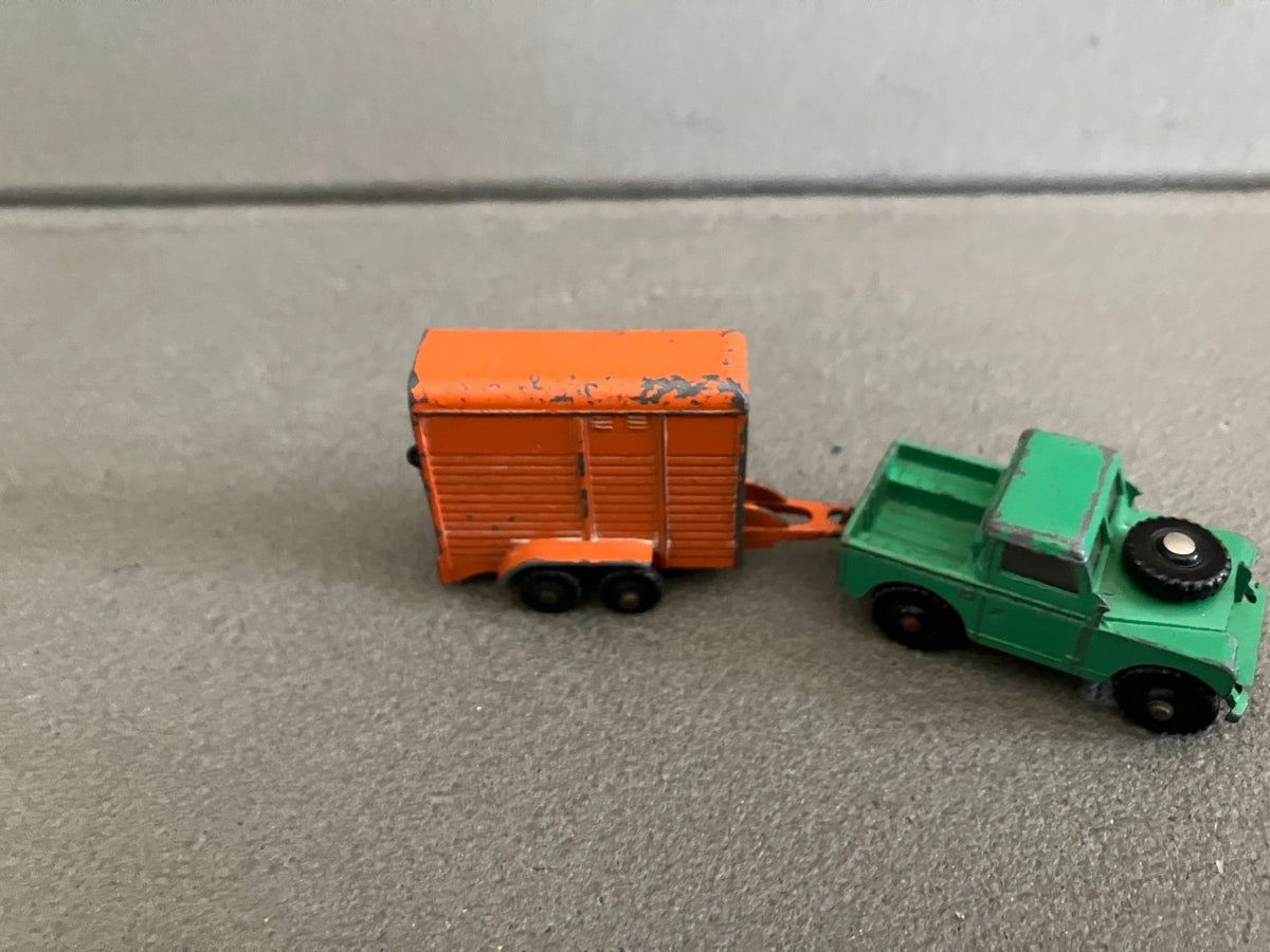 Ancienne Voiture Miniature Land Rover Dublo Dinky Toys Meccano England