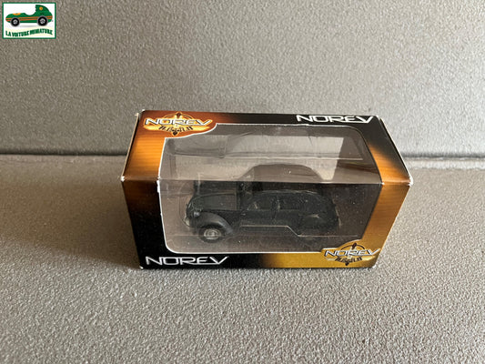Voiture miniature Citroen 2CV Grise 3 inches 1/64