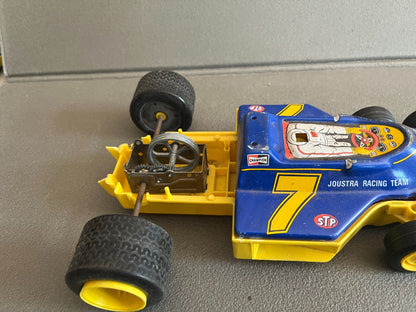Jouet Ancien Voiture Miniature Course Joustra Tyrell France Incomplet