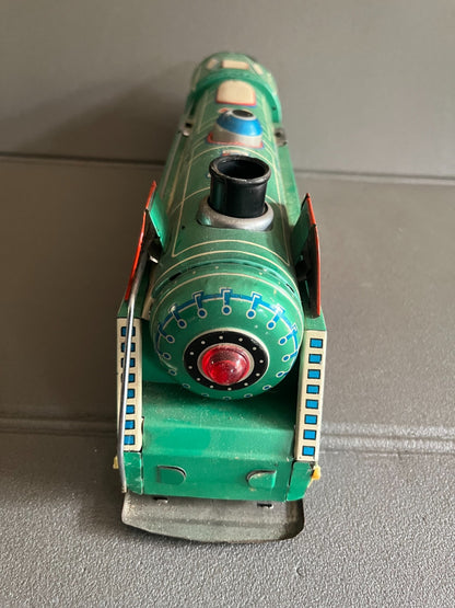 Jouet Ancien Tôle Train Locomotive Puff Puff Loco ME 660 China