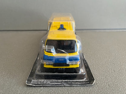 Voiture Miniature Zil 118K Police Ixo DeAgostini URSS Pays Est Russie 1/43