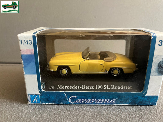 Voiture miniature Mercedes Benz 190 SL Roadster Cararama au 1/43