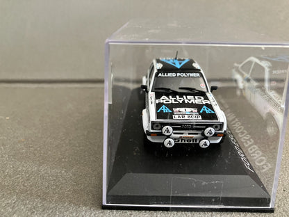 Voiture Miniature Ford Escort MkII RAC Rallye 1975 Altaya au 1/43