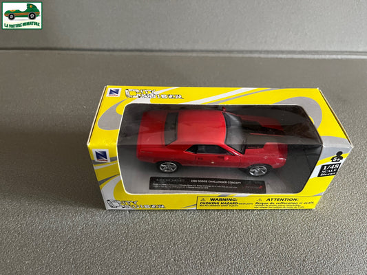 Voiture miniature 2006 Dodge Challenger Concept NewRay City Cruiser au 1/48