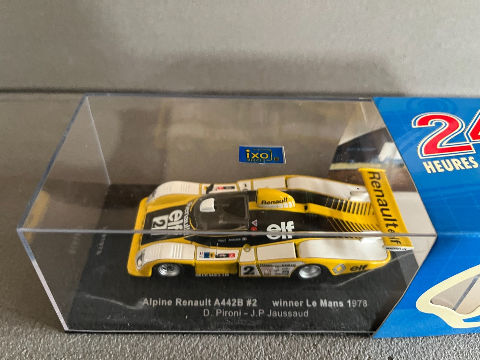 Voiture Miniature Alpine Renault A442B Winner Le Mans 1978 Ixo au 1/43