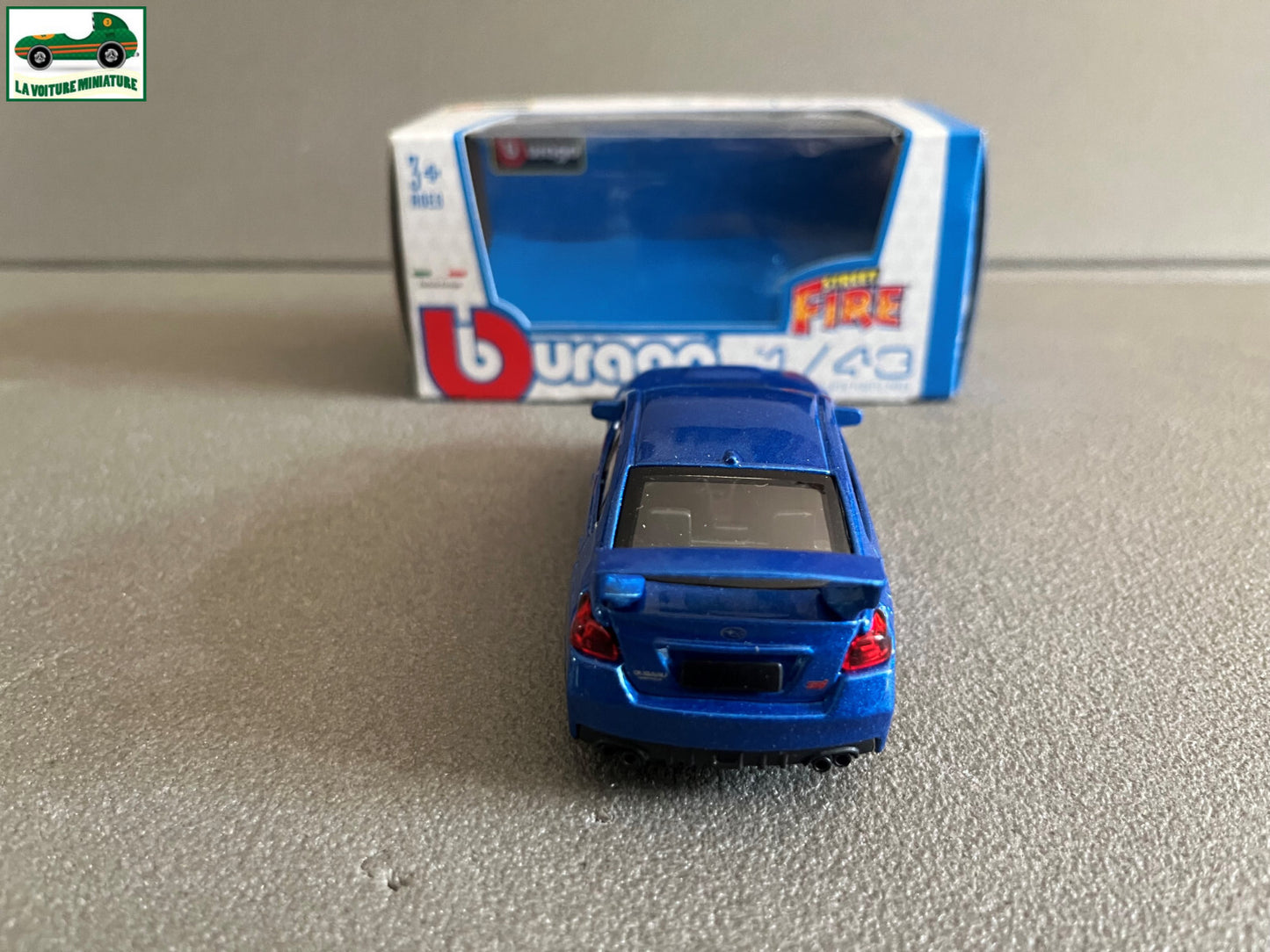 Voiture Miniature Subaru WRX STI 2017 Burago Street Fire au 1/43