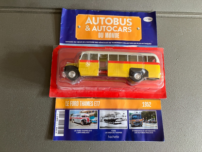 Voiture miniature Ford Thames ET7 1952 1/43 Autobus Autocars du Monde