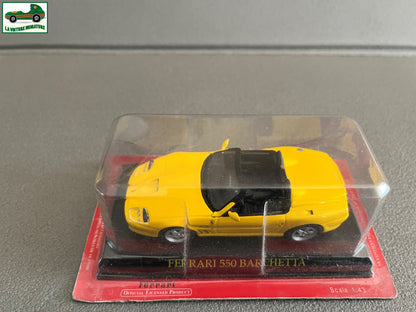 Voiture miniature Collection Ferrari 550 Barchetta Ixo Fabbri au 1/43