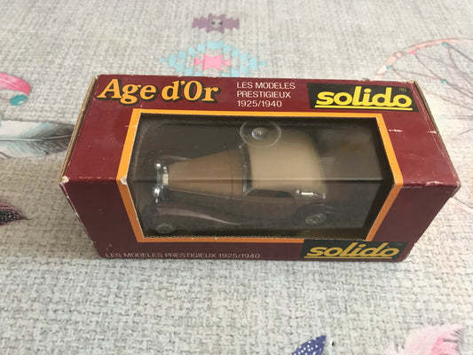 Voiture Miniature Mercedes Benz 540 K 1939 67 Solido Age D'or au 1/43