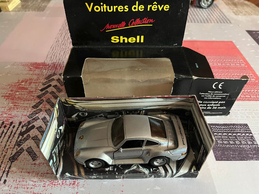 Voiture Miniature Porsche 959 Shell Collection Maisto au 1/36