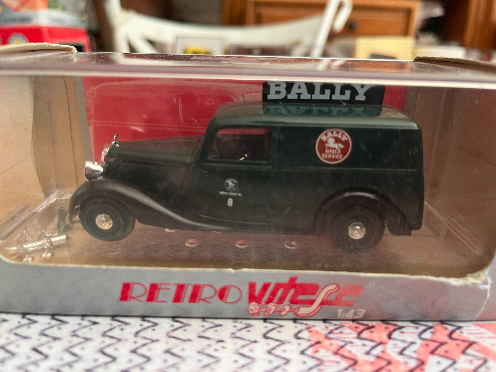 Voiture Miniature Mercedes 170 Van Bally Arola Retro Vitesse au 1/43