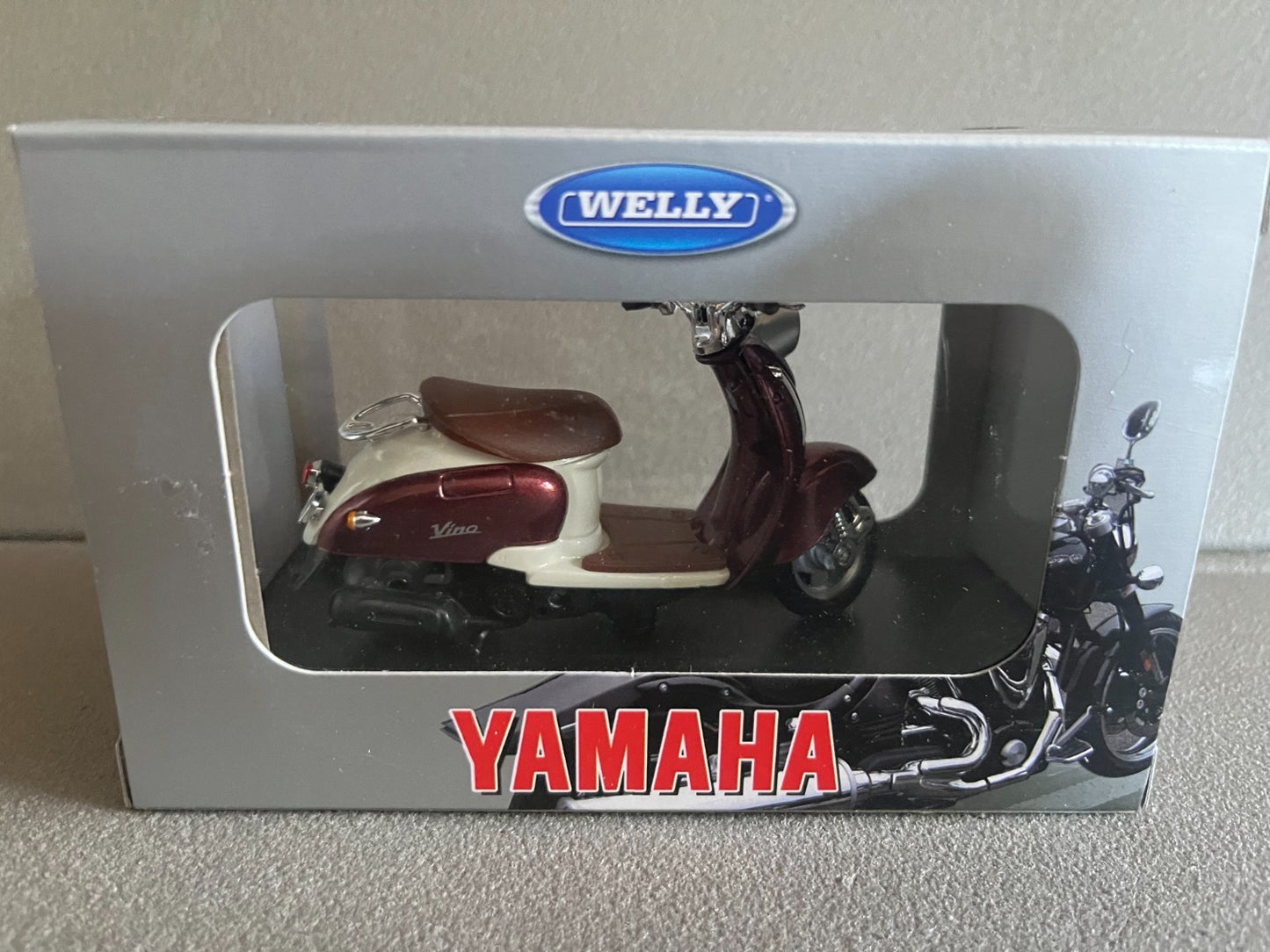 Moto miniature Scooter Yamaha Vino YJ50R Welly 1/18