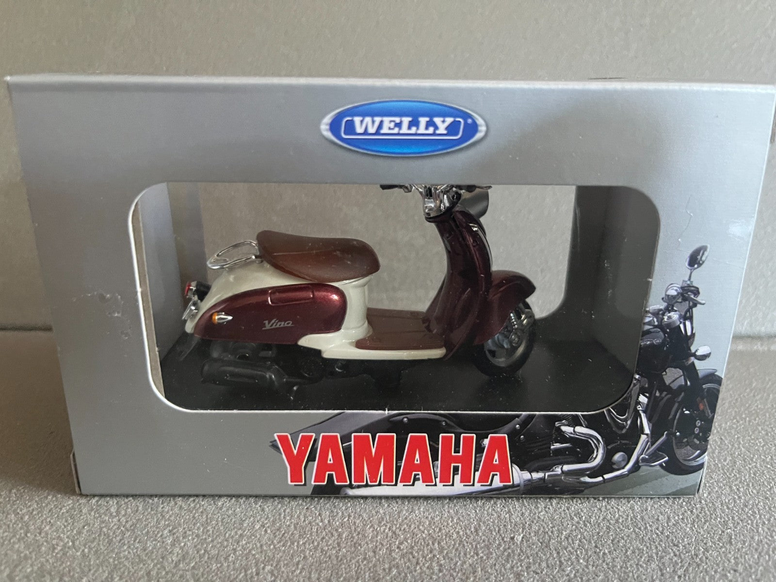 Moto miniature Scooter Yamaha Vino YJ50R Welly 1/18
