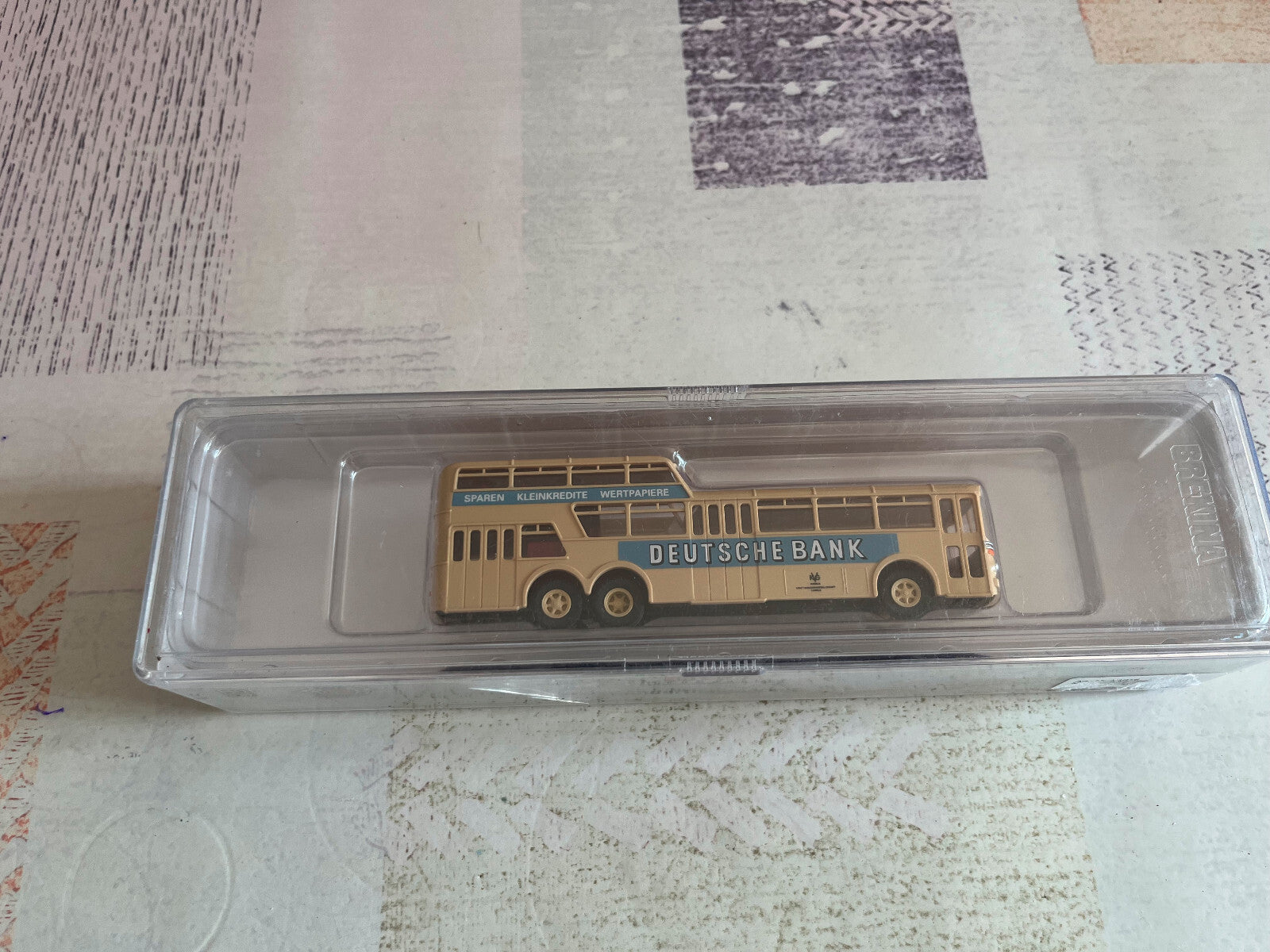Voiture Miniature Bus Mercedes Benz Anderthalbdecker Brekina 1/87 HO