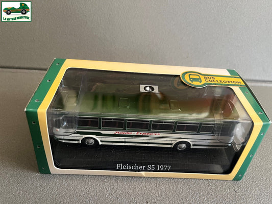 Voiture miniature Fleischer S5 1977 Autobus Bus Collection Atlas 1/72