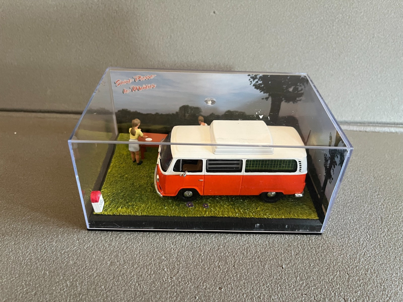 Voiture Miniature Volkswagen Combi Etape 9 La Route Bleue RN7 1/43