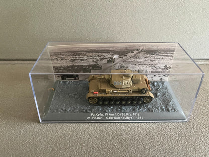 Miniature Militaire Char Tank Blindé Pz.Kpfw. IV Ausf. D Sd.Kfz. 161 Altaya 1/72