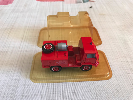 Voiture Miniature Pompiers Berliet Camiva 4x4 F.F Solido au 1/50