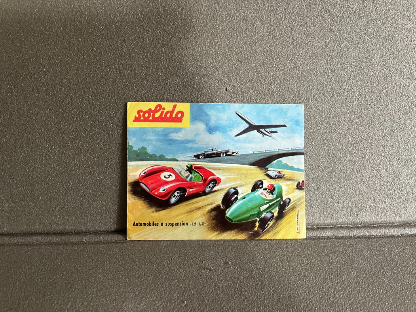 Ancien Dépliant Documentation Catalogue Jouet Voiture Solido Serie 100