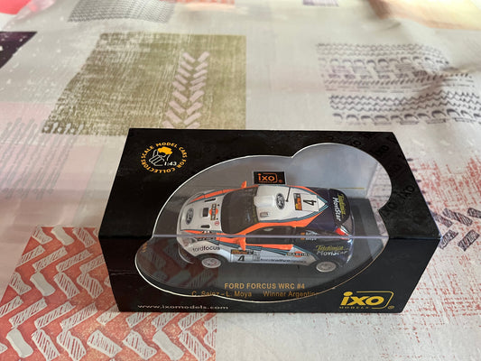 Voiture Miniature Ford Focus WRC Rallye Argentine 2002 Ixo au 1/43