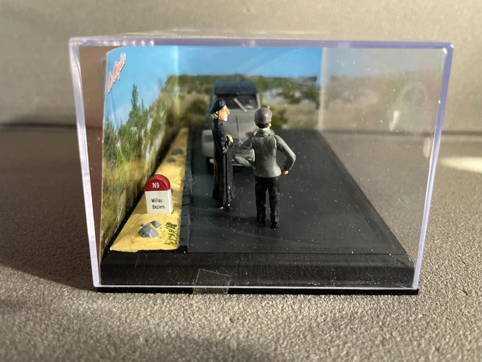 Voiture Miniature Citroen 2CV Etape 4 La Route Bleue RN7 1/43