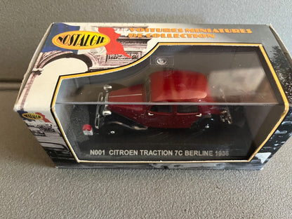 Voiture Miniature Citroen Traction 7C Berline 1936 Nostalgie au 1/43