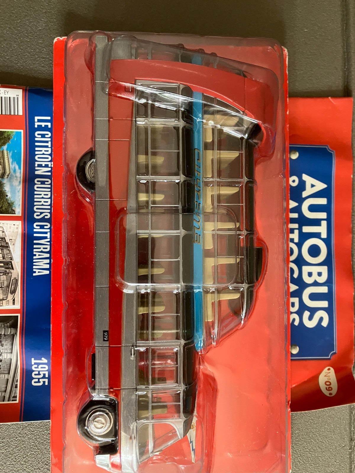 Voiture miniature Citroen Currus Cityrama 1955 1/43 Autobus Autocars du Monde