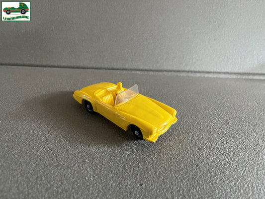 Voiture Miniature Ancien Mercedes 190SL Tomte Lardal Norway Plastique Gomme 1/43