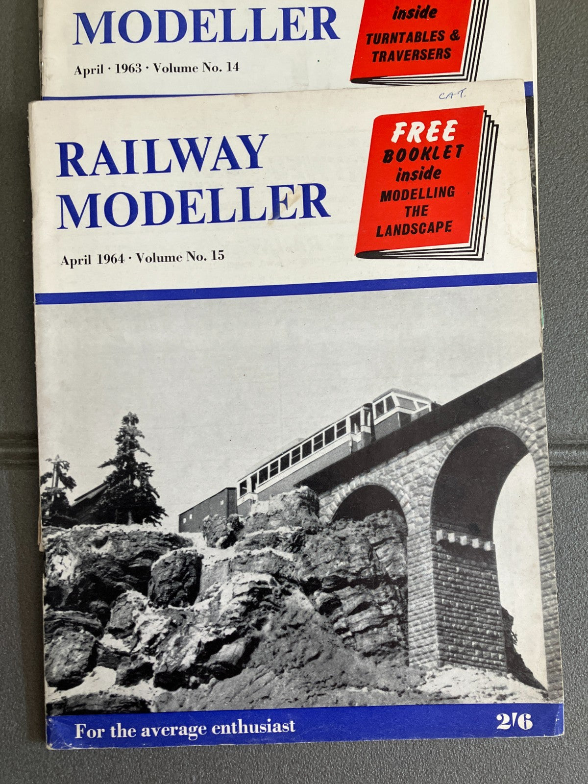 Lot Livre Magazine Revue Modélisme Ferroviaire Railway Modeller 1963 1964