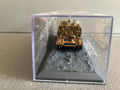 Miniature Militaire Char Tank Blindé Flakpanzer IV Mobelwagen Altaya 1/72