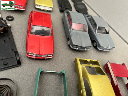 Voiture Miniature Lot Solido Démontable Carrosserie Chassis Moteur Renault Opel