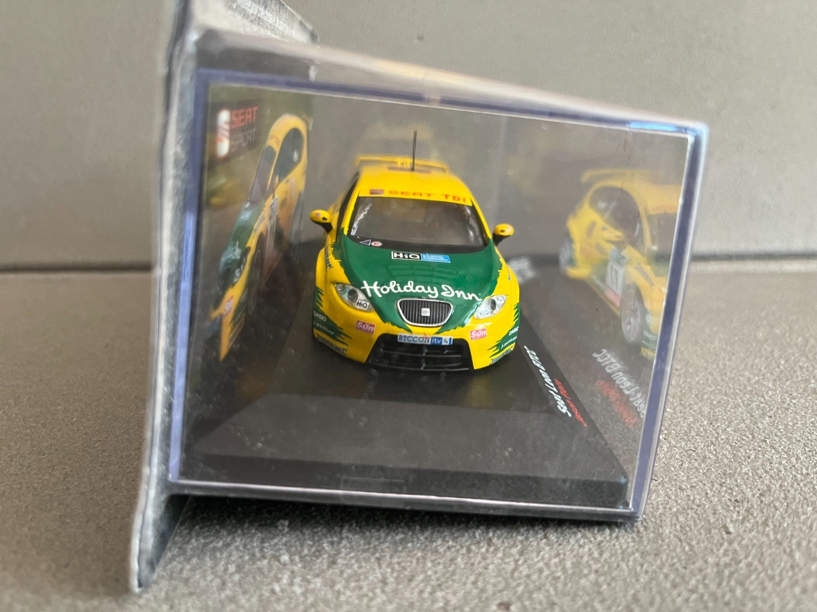 Voiture Miniature Seat Leon BTCC 2008 Rallye au 1/43