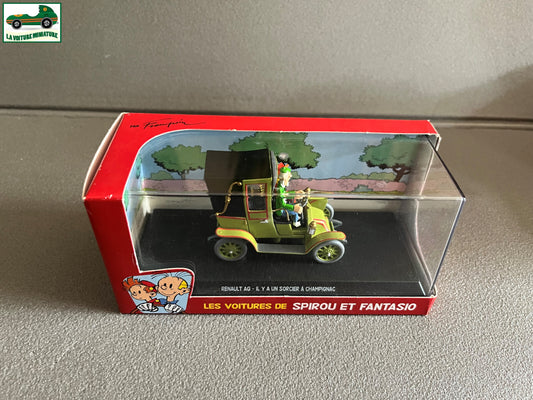 Voiture Miniature Renault AG Il y a un Sorcier à Champignac Spirou 1/43