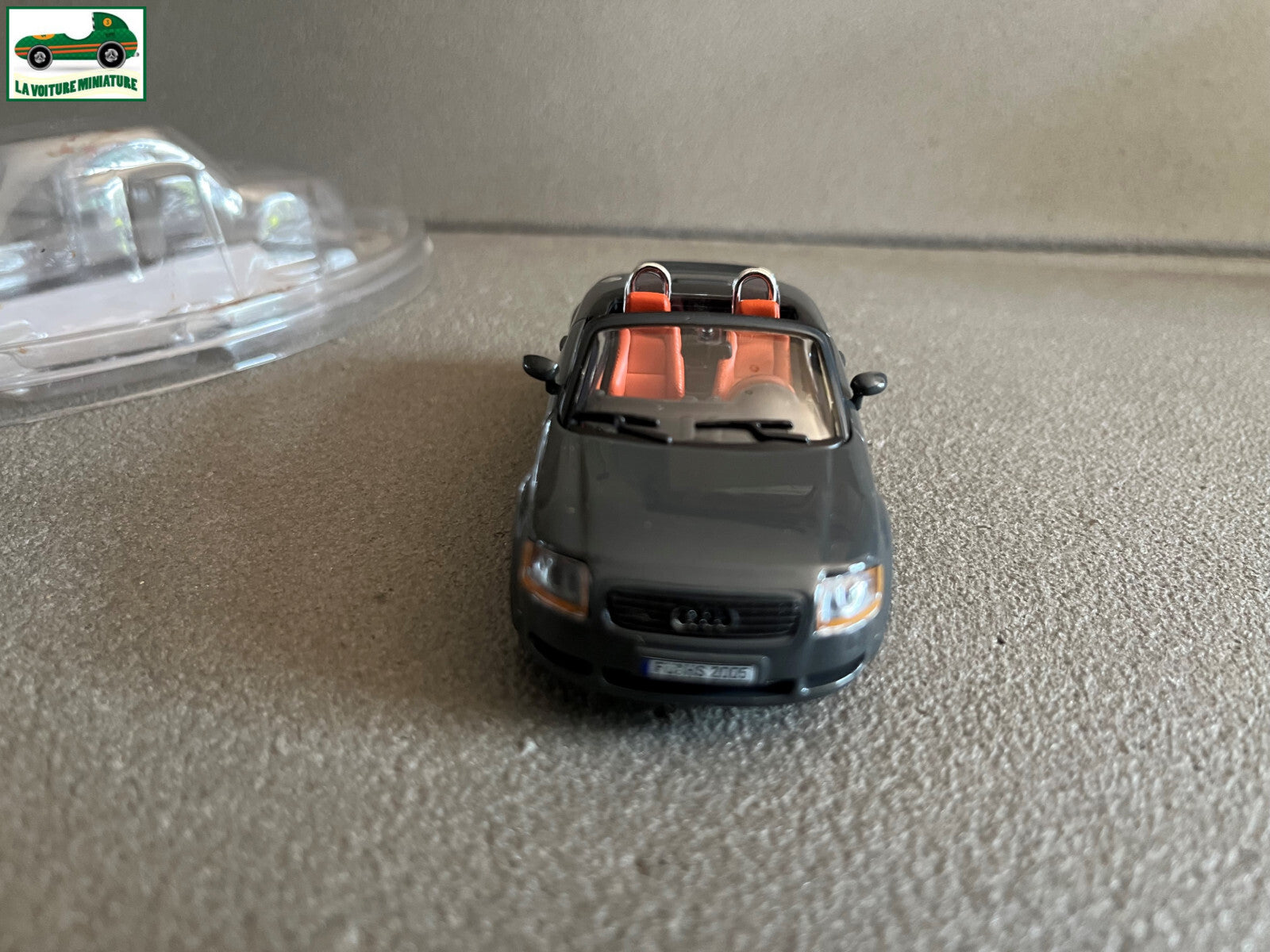 Voiture Miniature Audi TT Roadster Solido Hachette au 1/43