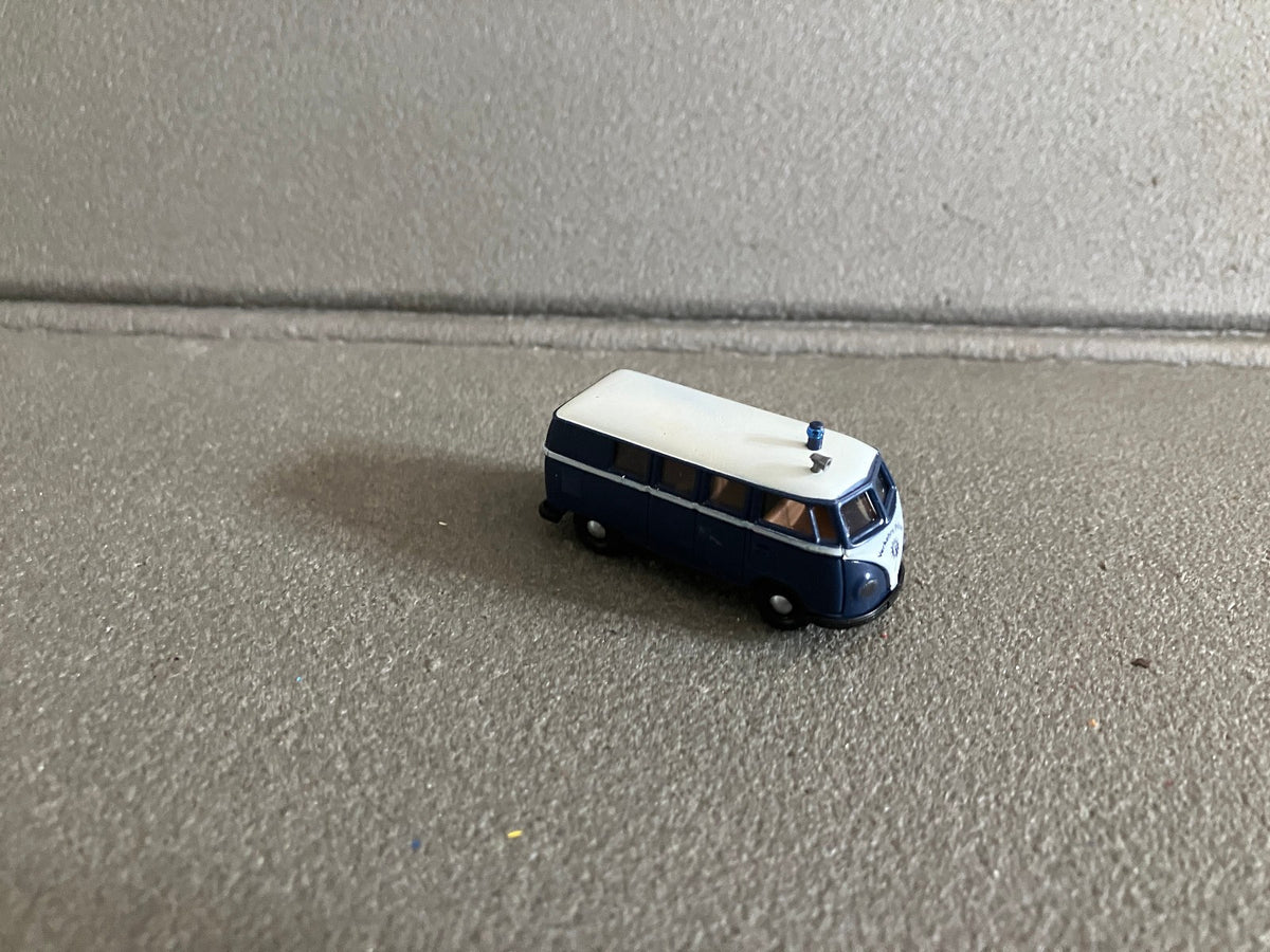 Voiture Miniature Volkswagen Combi T1 Bulli VW Polizei Police Brekina 1/87 HO