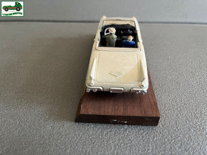 Ancienne Miniature Voiture Cadillac Eldorado Eisenhower  1957 Solido Bois 1/43