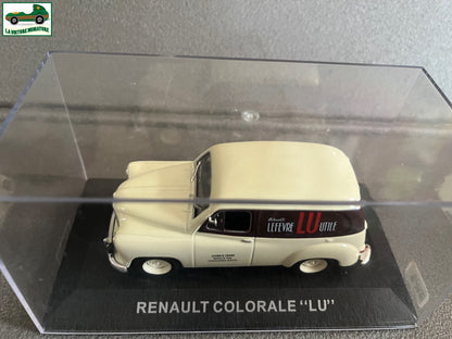 Voiture Miniature Publicitaire Renault Colorale LU au 1/43