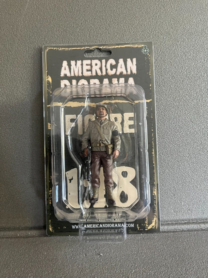Figurine de Collection Militaire American Diorama Police 1/18