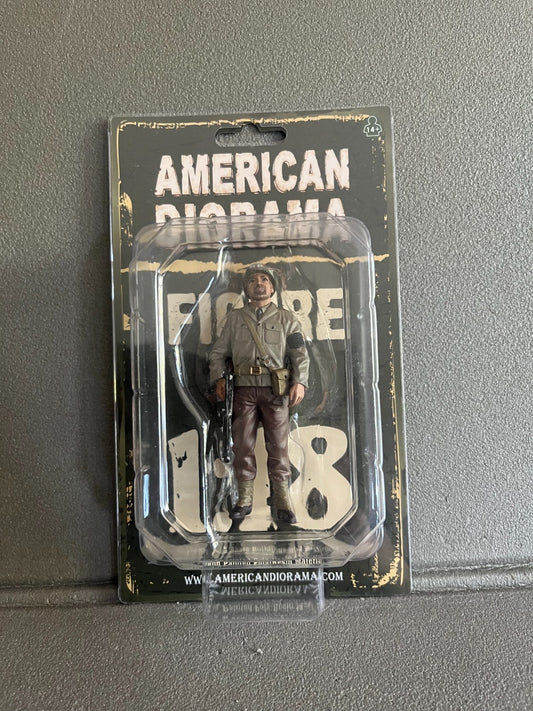 Figurine de Collection Militaire American Diorama Police 1/18