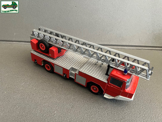 Ancienne Miniature Camion Pompiers Magirus Deutz Gama Défauts