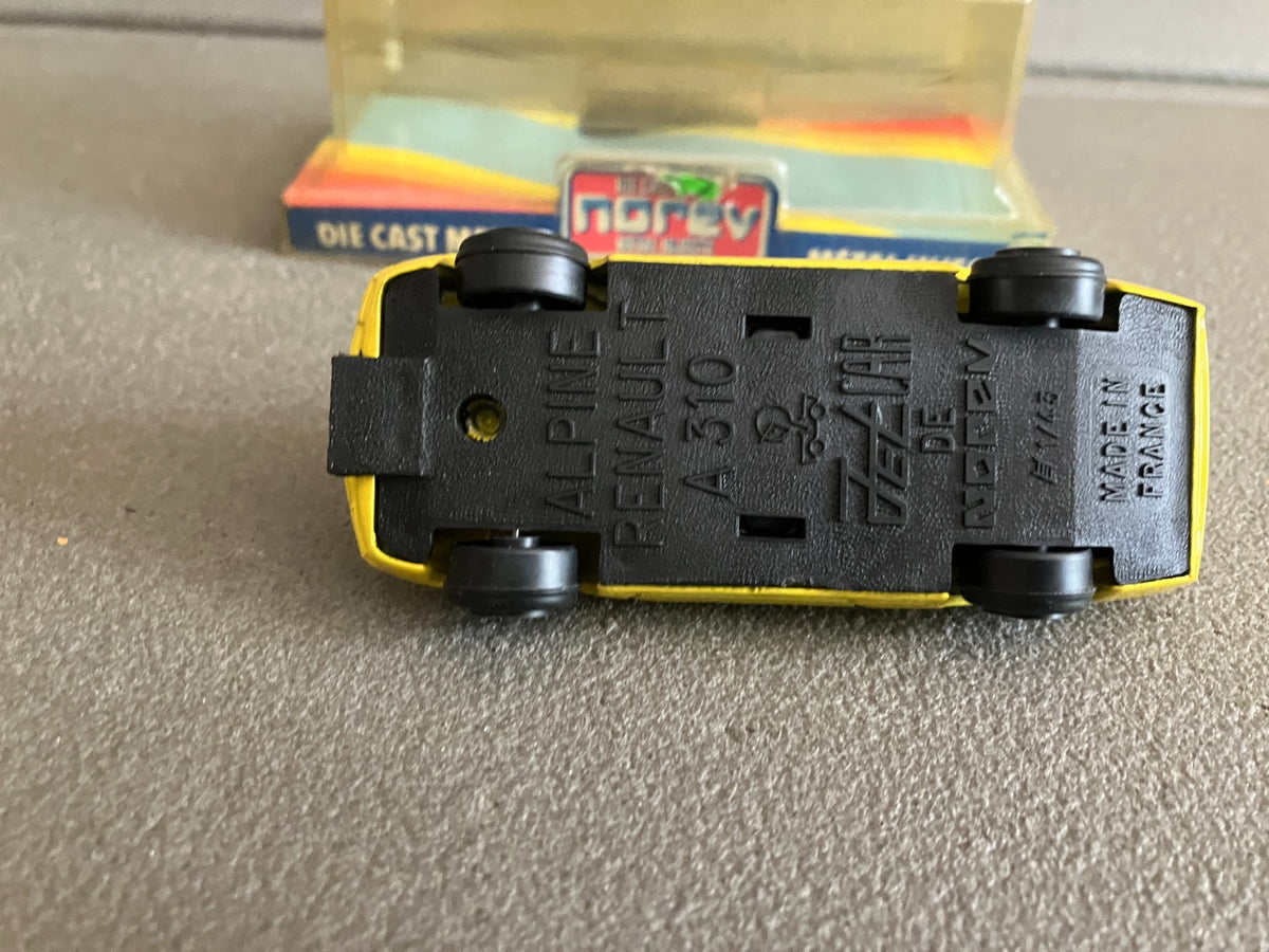 Ancienne Voiture Miniature Renault Alpine A310 Jet Car Norev France 1/43
