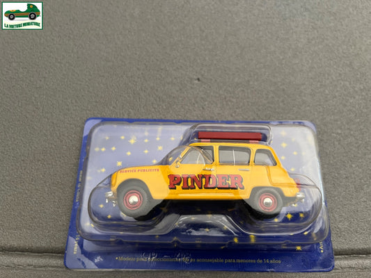 Voiture Miniature Renault 4L Cirque Pinder Altaya 1/43