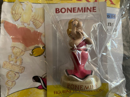 Figurine de Collection Astérix Obélix Bonemine Plastoy Atlas
